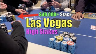 CRUSHING The BIGGEST Poker Game In Las Vegas High Stakes 150000 On The Table Poker Vlog Ep 250 [upl. by Kyte382]