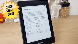 Kindle Paperwhite Quick Start Guide [upl. by Rabelais432]