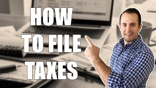 How to File Taxes For The First Time [upl. by Ennovahc]