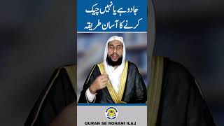 Jadu Ha Ya Nhi Check Krne Ka Asan TareqaRohani wazaifQari Abdul Basit Salfi [upl. by Allemat290]