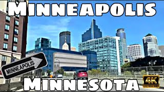 Minneapolis MN  USA’s Largest Major City In The North  Downtown Driving Tour [upl. by Seta]