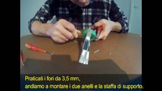 Tutorial Steadycam Fai da te per Action cam tipo Gitup SJ GoPro [upl. by Landes]