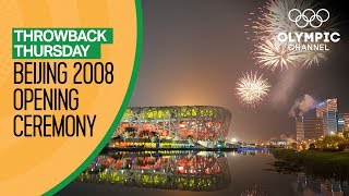 Full Opening Ceremony from Beijing 2008  Throwback Thursday [upl. by Karee]