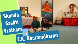 Maha Kanda Shasti Viratham P1  Bharanidharan  Irai Tamil Sangamam London Ontario [upl. by Melc693]