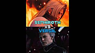 vergil vs sephiroth dmc5 dmc devilmaycry finalfantasy finalfantasy7remake ff7 [upl. by Eimmot]