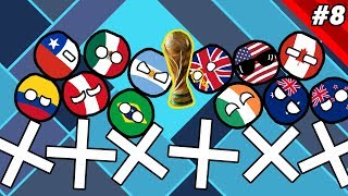 Countryballs World Cup 2018 Marble Race Event 8 [upl. by Barbaresi]