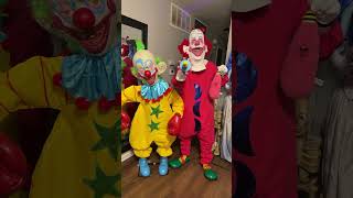 Killer Klowns from outer space in action halloween killerklownsfromouterspace trickortreatstudios [upl. by Kerred]