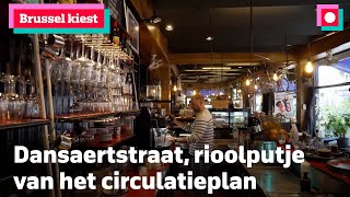 Brussel kiest Dansaertstraat rioolputje van het Brusselse circulatieplan  BRUZZ [upl. by Norda]