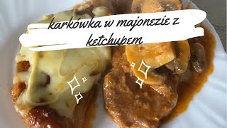 PRZEPIS NA PYSZNĄ KARKÓWKĘ W MAJONEZIE Z KETCHUPEM [upl. by Ellevart]