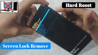 Samsung A21s A30s A20s M30s Hard reset WITHOUT PC [upl. by Aicirtap]