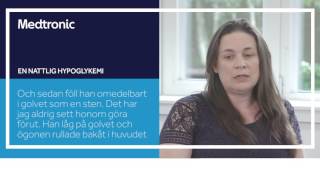 Medtronic  Hypoglykemi hur andra med diabetes hanterar nattliga hypoglykemier [upl. by Yolande]