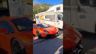 parking a lamborghini supercar sportscar amazingcar luxury rich millionaire stanceadria [upl. by Gnus554]