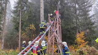 Rettungsübung Thüringenforst Schmalkalden [upl. by Itagaki]