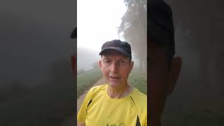 Im Nebel nach Lauenburg vanlauf etappenlauf 800kmheimatlauf [upl. by Lubbi]