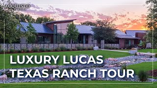 Luxury Lucas Ranch  Presented by Shana Acquisto Broker [upl. by Ahon]