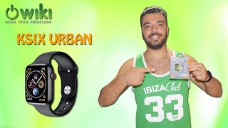 Unboxing amp Review Smartwatch KSIX URBAN  مراجعة [upl. by Anihta]