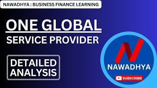 One Global Service Detailed Analysis  one global service provider ltd share latest news [upl. by Hcnarb]