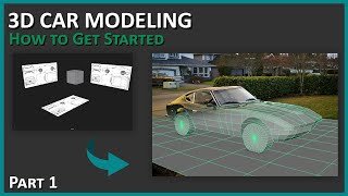 3D Car Modeling  How to Get Started [upl. by Atirma702]