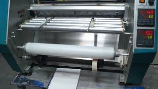 Thiokol Dynachem Model 300 Dry Film Photoresist Laminator 24quot Wide testing [upl. by Mariana]