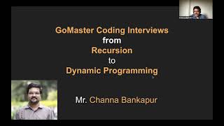 Course Intro  GoMaster Coding Interviews with Channa Bankapur  Recursion to DP [upl. by Emmy]