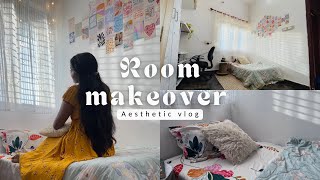 Aesthetic room makeover 🦋 simple budget friendly   small room [upl. by Shama]