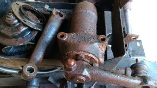 Land Rover Series 2a 88  Steering Relay Removal [upl. by Selwin]