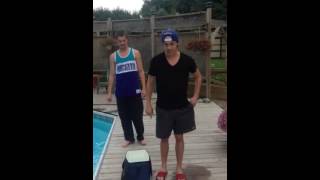 ALS Ice Bucket Challenge with Munro Chambers [upl. by Bithia379]