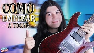 Como Empezar a Tocar Guitarra  Tips para Principiantes [upl. by Remle]