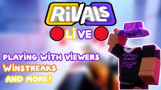 🔴ROBLOX RIVALS LIVE🔴 [upl. by Burley]