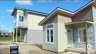 East side Detroit neighborhood transformed by innovative shipping container homes [upl. by Stanislaus]