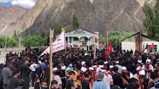 10th Muharram trespone marpothang dasta balti noha [upl. by Annet827]