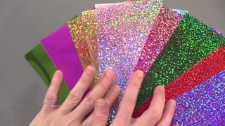 NEW Sparkle amp Glitter Sheets  Paper Wishes Weekly Webisodes [upl. by Yard931]