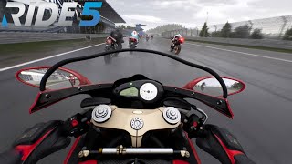 Ride 5  MV AGUSTA F4 TAMBURINI  Nürburgring Grand Prix Circuit Race replay [upl. by Sedgewick]