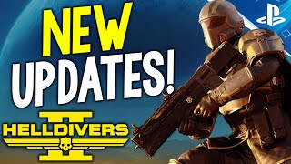 NEW Helldivers 2 UPDATES New Major Order Gameplay Updates  More Helldivers 2 News [upl. by Connor942]