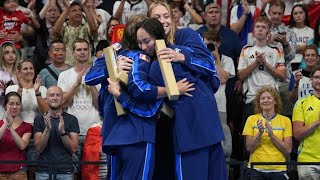 Team USAs Womens 4x100 Medley Relay Team Wins Gold Sets New World Record [upl. by Eelarual]