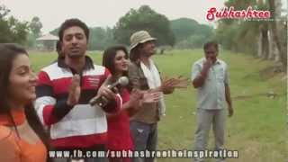 Subhashree Ganguly celebrating birthday with DEV amp cast of KHOKA 420 [upl. by Danella192]