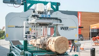 WoodMizer WB2000 Wideband Sawmill [upl. by Vaish944]