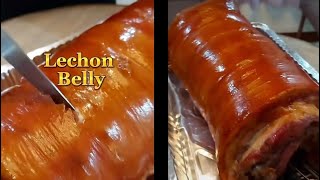 LECHON BELLY RECIPE  Panlasang Pinoy [upl. by Eirellav290]