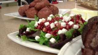 Beef Rib Roast amp Cranberry Salad [upl. by Syned]