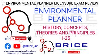 ENVIRONMENTAL PLANNER BOARD EXAM REVIEW PART I 125 [upl. by Assenal191]