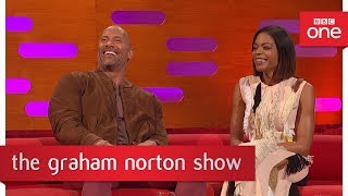 Naomie Harris amp Dwayne Johnson on the Moonlight Oscars MixUp  The Graham Norton Show  BBC [upl. by Brnaba147]