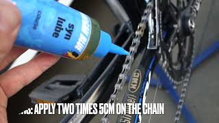 How to use SynLube bicycle lubricant from Morgan Blue [upl. by Salesin]