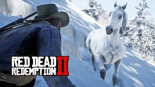 RED DEAD REDEMPTION 2  9 Peguei um Cavalo Lendário [upl. by Imak]