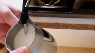 How to froth milk with Gaggia Classic [upl. by Gally]