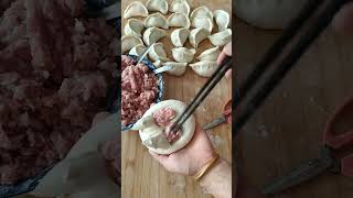 momo बनाउने तरिका momos nepalifoodvlog food foodie [upl. by Ycam267]