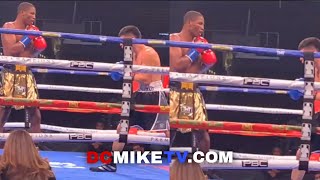 HIGHLIGHTS 30 JALIL HACKETT DEFEATS Darynn LAYVA by decision on Gervonta Davis undercard [upl. by Ahselrak]