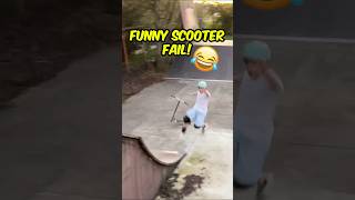 Funny Scooter Fail😂 scooter explore skatepark fail [upl. by Middendorf265]