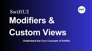 SwiftUI Modifiers and Custom Views  KtrKathir [upl. by Martynne]