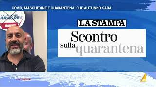 Gianluigi Paragone e la Norimberga vaccinale la proposta a In Onda [upl. by Snook693]