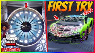 UPDATED HOW TO WIN THE PODIUM CAR EVERY SINGLE TIME IN GTA 5 ONLINE 2024 PODIUM WHEEL GLITCH [upl. by Jay]